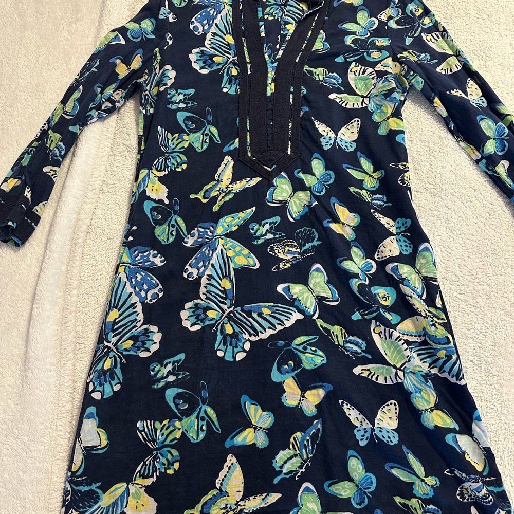 Butterfly Print Dress